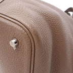 Hermes Handbag Picotin Lock MM Etoupe Leather — view 7