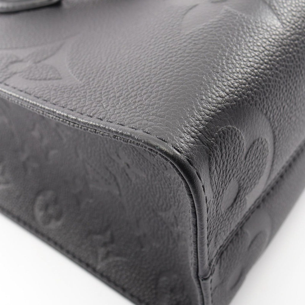 Louis Vuitton Handbag On The Go PM 2-Way Noir Leather — view 5
