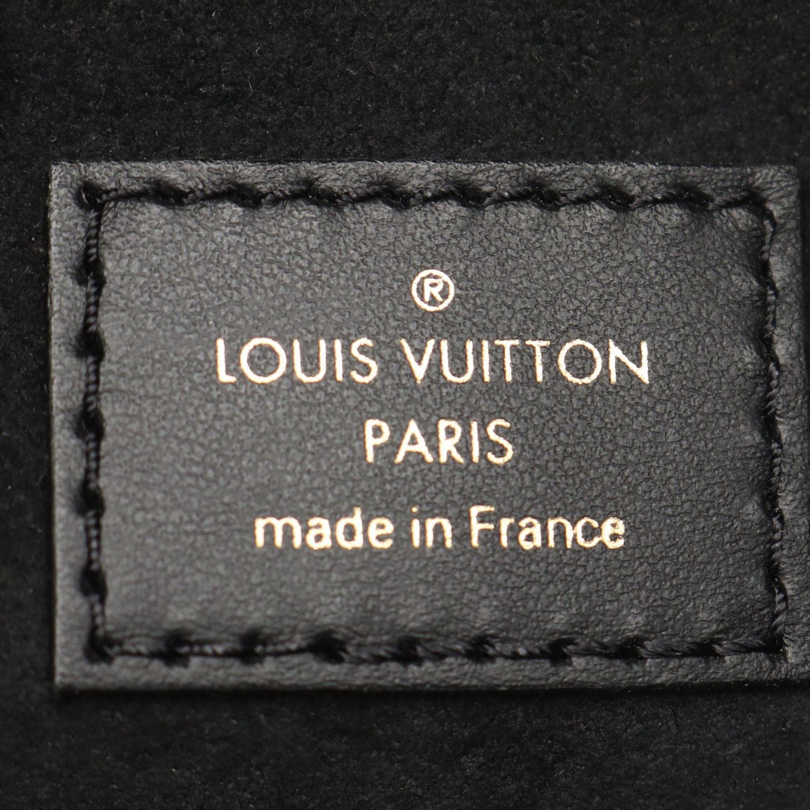 Louis Vuitton Handbag On The Go PM 2-Way Noir Leather — view 4