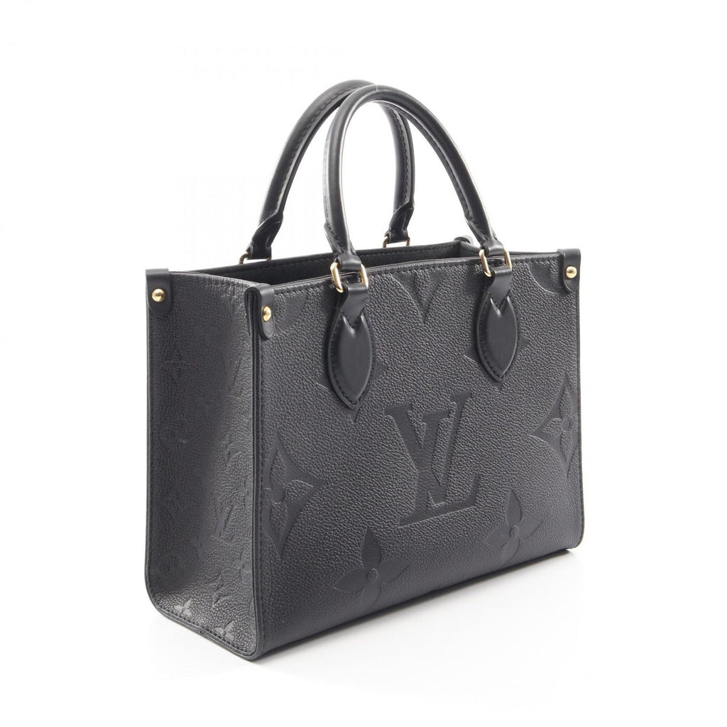 Louis Vuitton Handbag On The Go PM 2-Way Noir Leather — view 2
