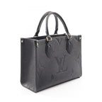 Louis Vuitton Handbag On The Go PM 2-Way Noir Leather — view 2