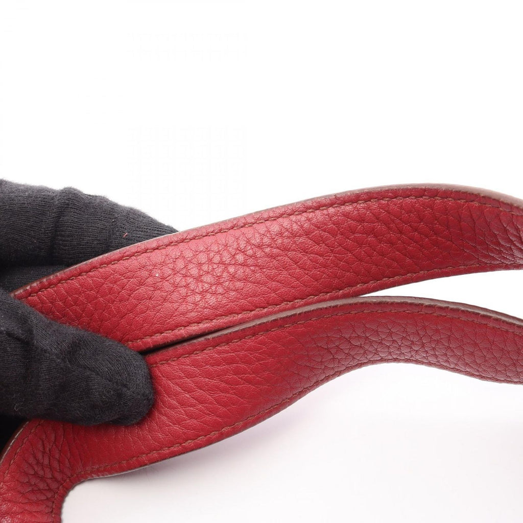 Hermes Handbag Picotin Lock PM Ruby Leather — view 9