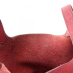 Hermes Handbag Picotin Lock PM Ruby Leather — view 7