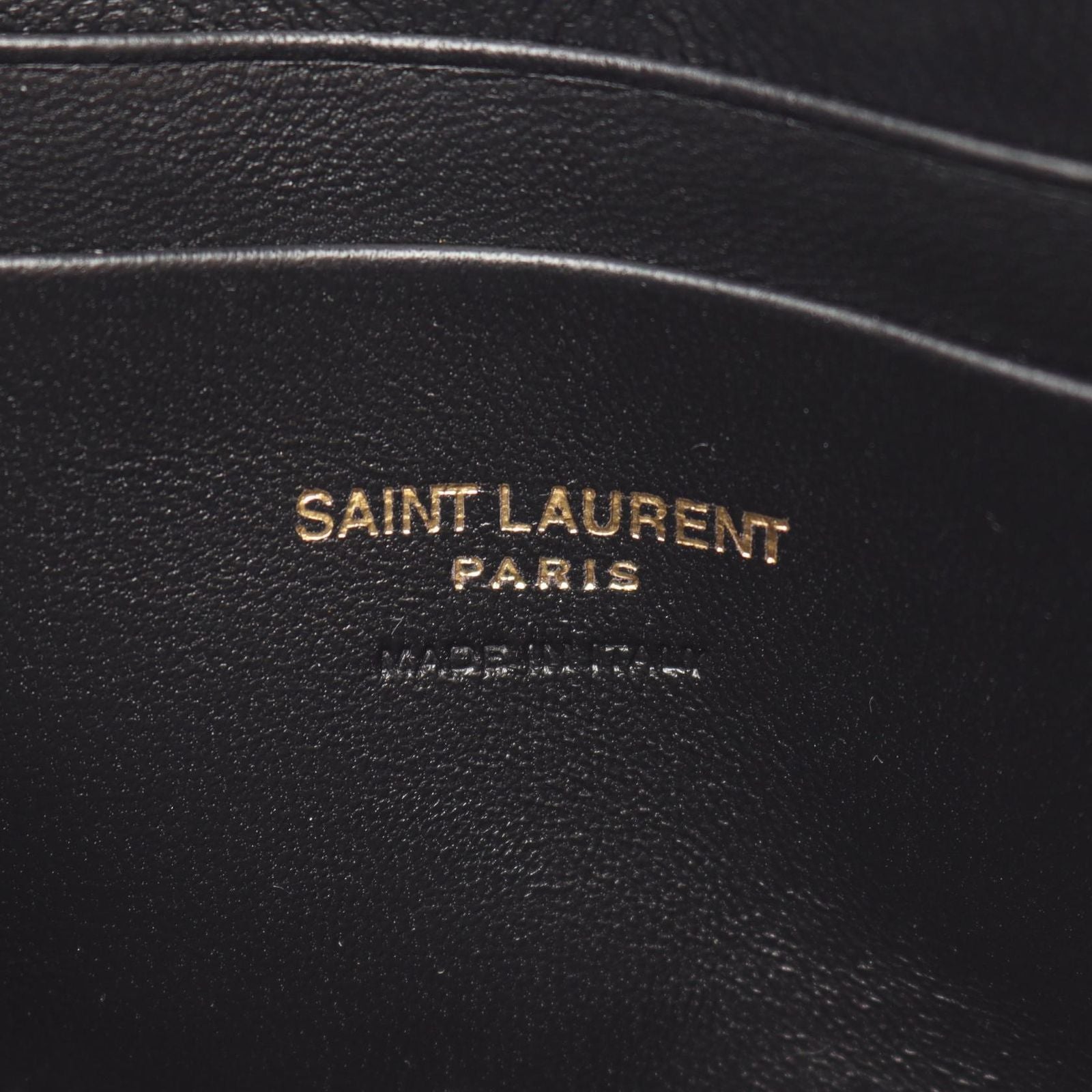 Saint Laurent Paris Shoulder Bag Lou Leather Chain — view 4