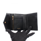 Saint Laurent Paris Trifold Wallet Monogram Leather — view 3