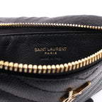 Saint Laurent Paris Coin Case Monogram Fragment Zip Card Leather — view 4