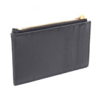 Saint Laurent Paris Coin Case Monogram Fragment Zip Card Leather — view 2