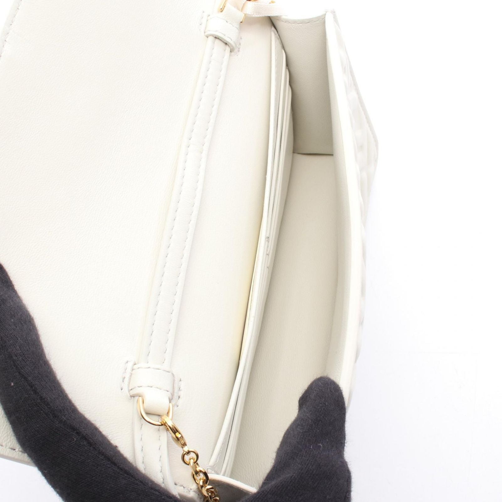 Fendi Shoulder Bag Baguette Zucca Leather — view 3