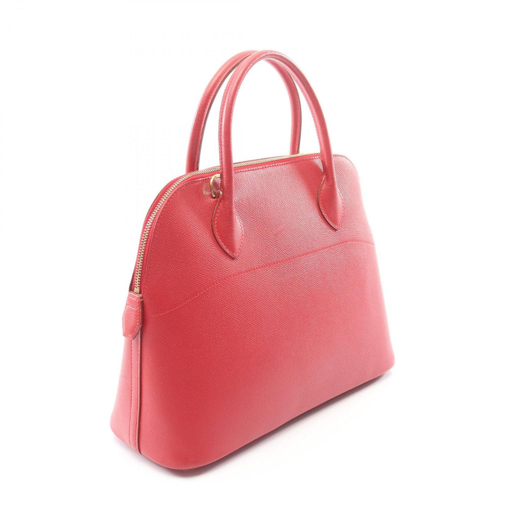 Hermes Handbag Bolide 31 Rouge Vif 2-Way Vif Leather — view 2