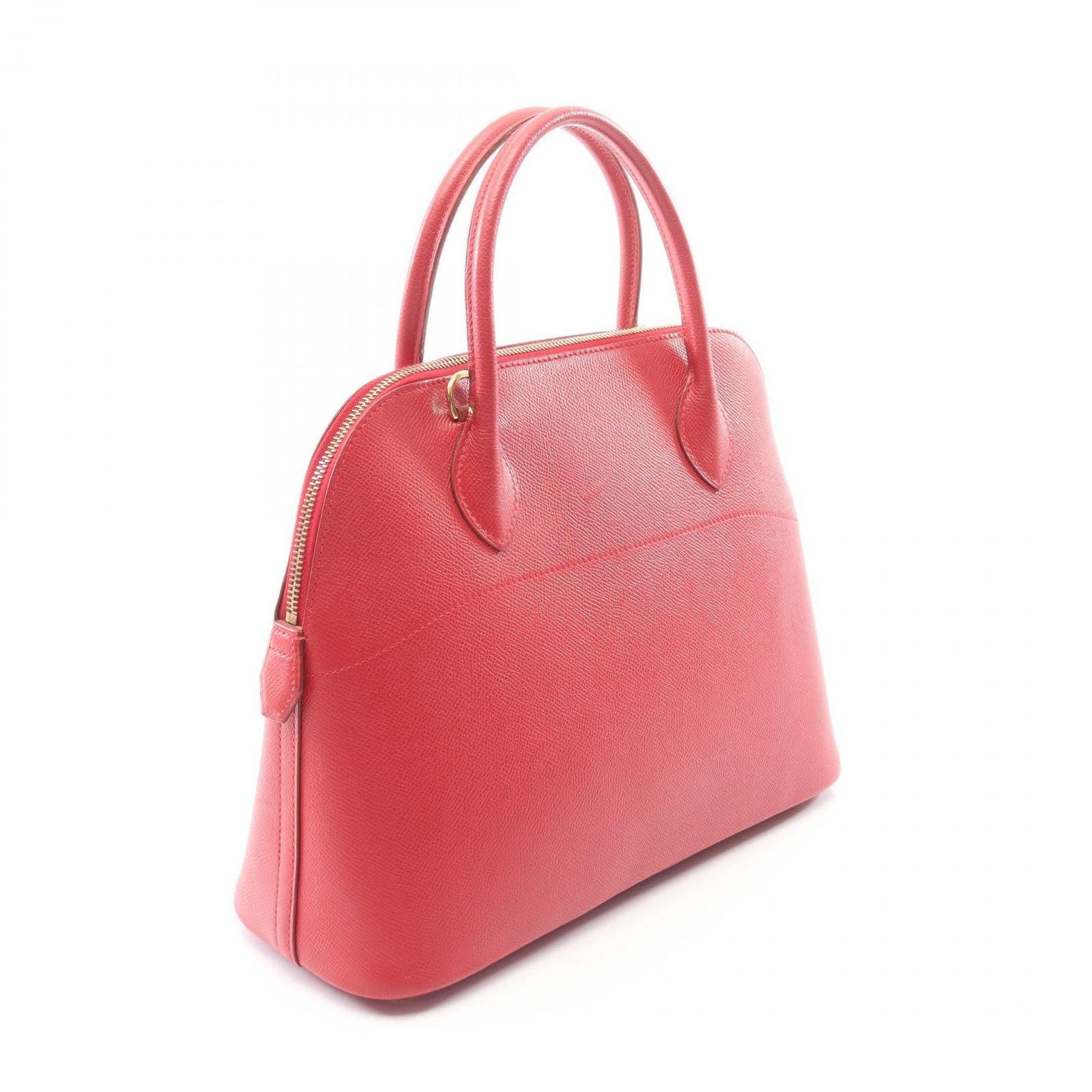 Hermes Handbag Bolide 31 Rouge Vif 2-Way Vif Leather — view 2