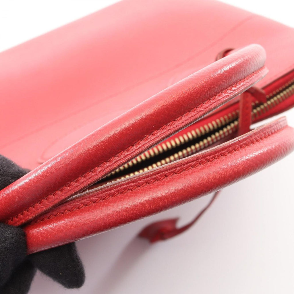 Hermes Handbag Bolide 31 Rouge Vif 2-Way Vif Leather — view 7