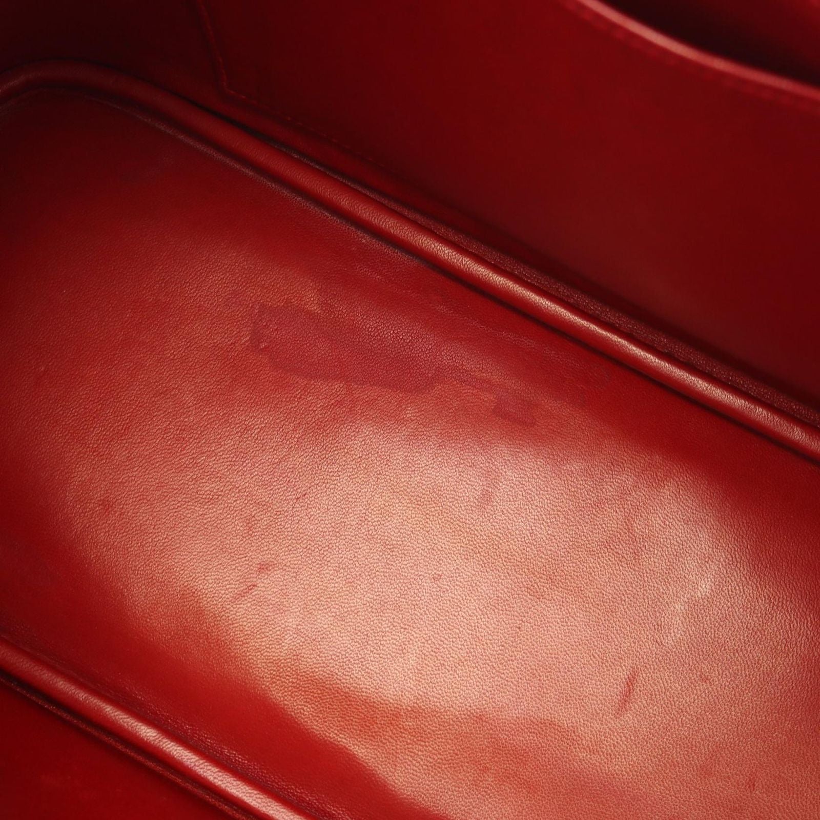 Hermes Handbag Bolide 31 Rouge Vif 2-Way Vif Leather — view 6