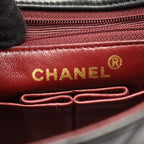 Chanel Shoulder Bag Mini Quilted 20 Black Lambskin Mini Chain — view 4