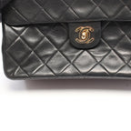 Chanel Shoulder Bag Mini Quilted 20 Black Lambskin Mini Chain — view 9