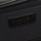 Chanel Shoulder Bag Quilted Black Lambskin Chain — view 4
