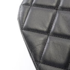Chanel Shoulder Bag Quilted Black Lambskin Chain — view 8