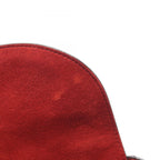Dior Handbag Lady Dior 2-Way Red Leather Lady Dior Studs Tote — view 5