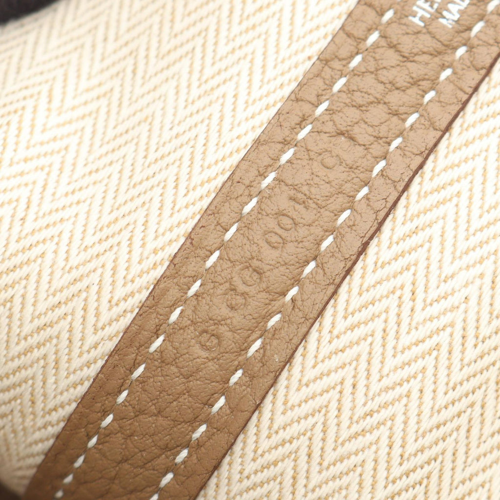 Hermes Tote Garden Party TPM Etoupe Leather — view 5