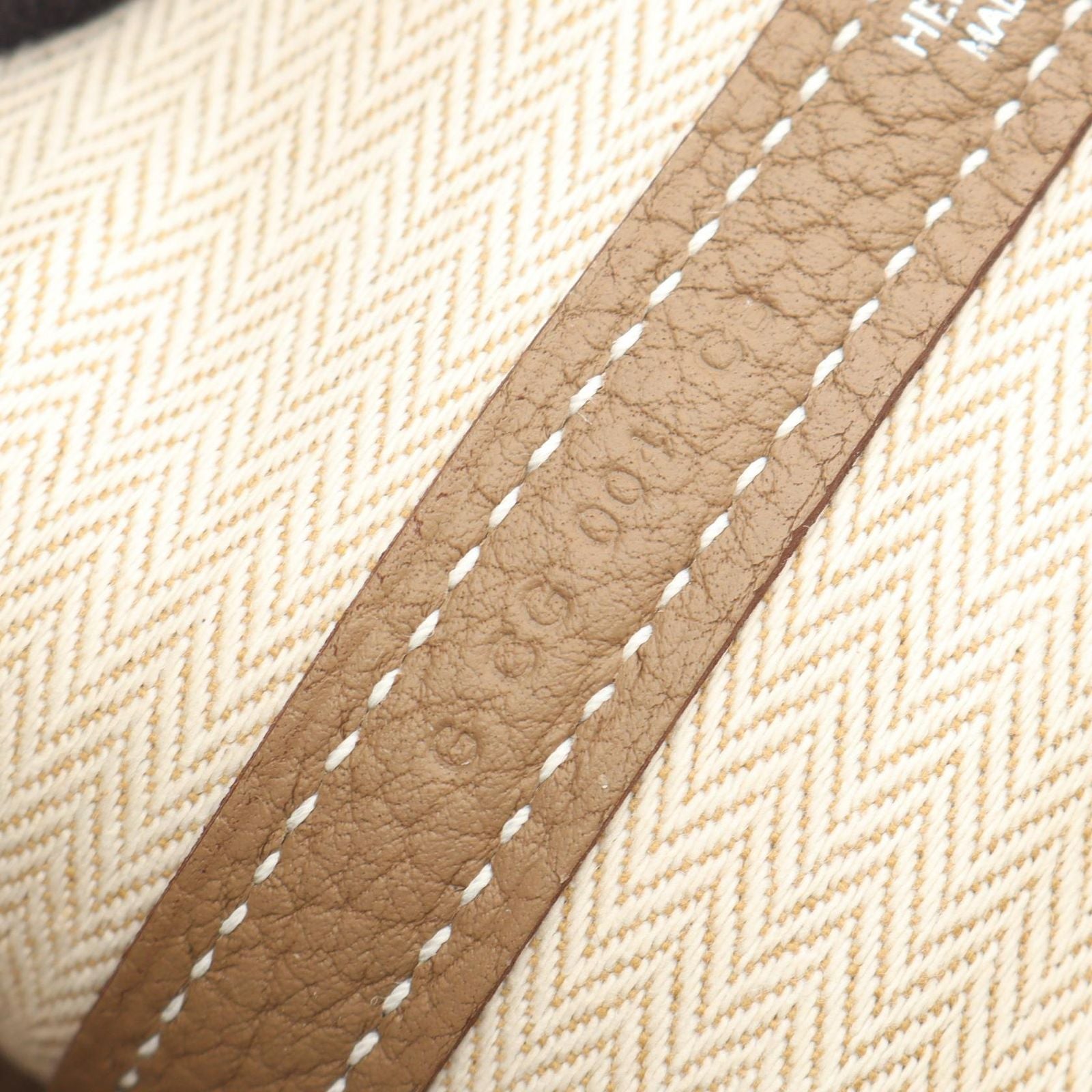 Hermes Tote Garden Party TPM Etoupe Leather — view 5