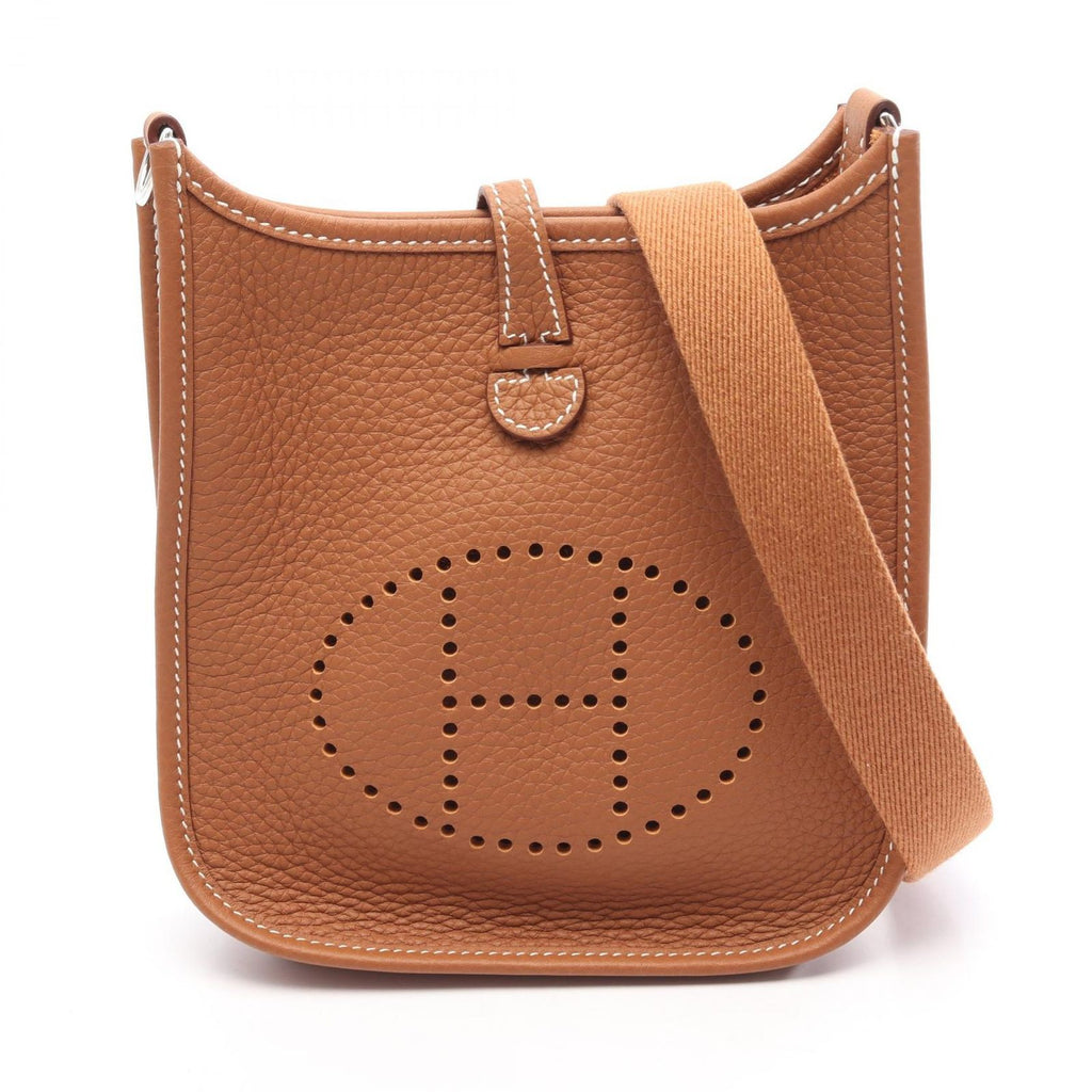 Hermes Shoulder Bag Evelynamazon TPM Gold Leather