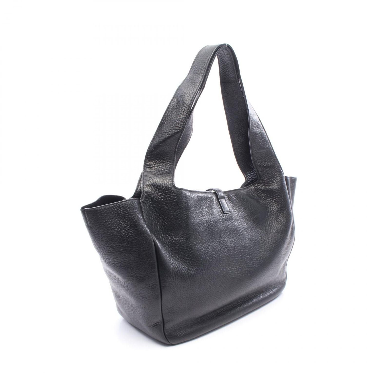 Saint Laurent Paris Tote le 5 a 7 Bea Black Leather — view 2