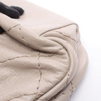 Chanel Shoulder Bag Ultra Stitch Bag Gray Leather — view 8