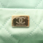 Chanel Shoulder Bag Quilted 22 Small Mint Green Lambskin 22 Chain — view 5