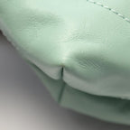Chanel Shoulder Bag Quilted 22 Small Mint Green Lambskin 22 Chain — view 6