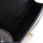 Chanel Shoulder Bag Boy Small Black Caviar Leather Chain — view 3