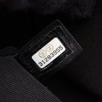 Chanel Shoulder Bag Boy Small Black Caviar Leather Chain — view 5