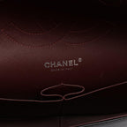Chanel Shoulder Bag Deca Quilted 30 Classic Large Double Flap Black Lambskin — view 4