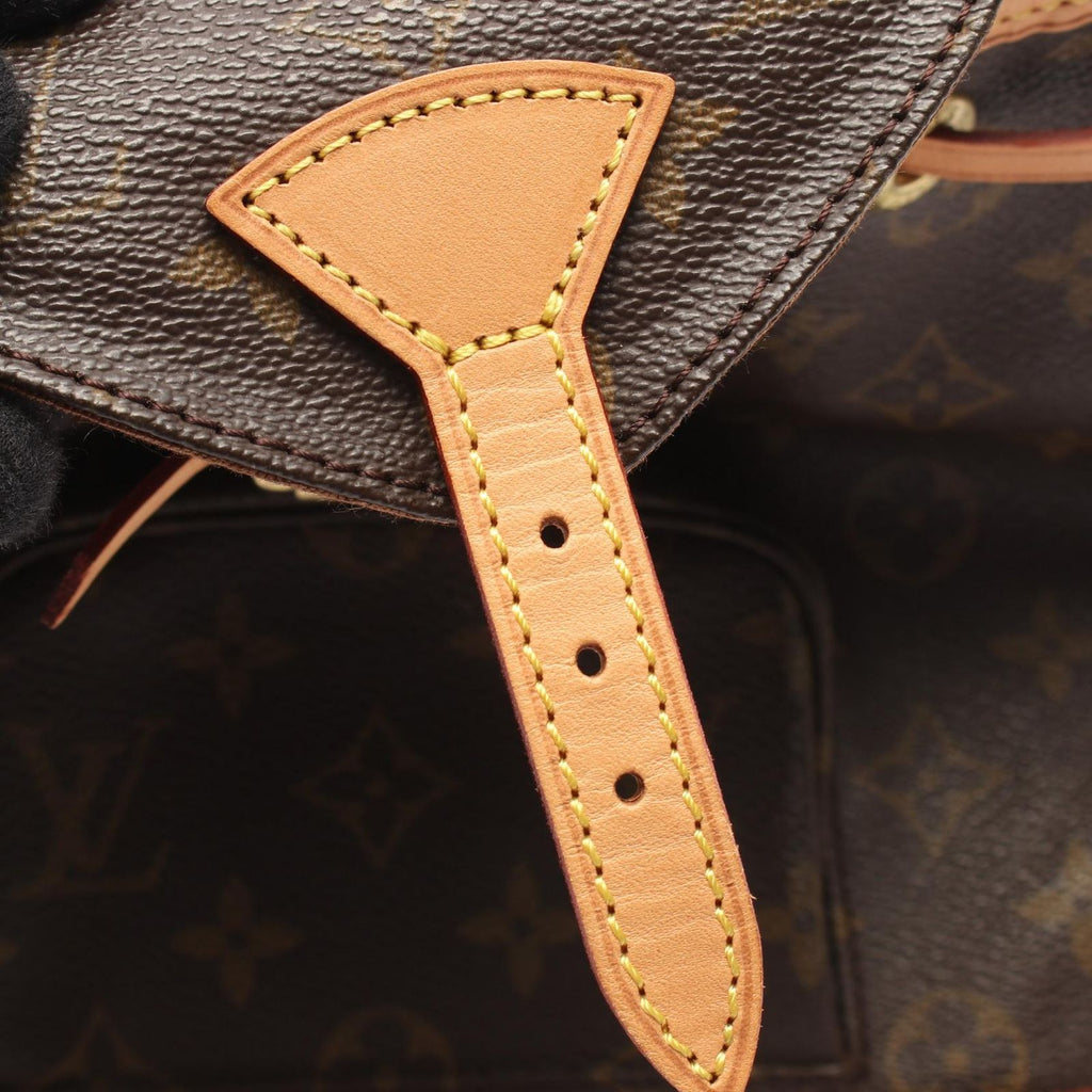 Louis Vuitton Backpack Mini Montsouris Canvas Leather — view 7