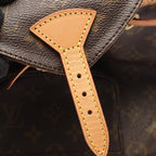 Louis Vuitton Backpack Mini Montsouris Canvas Leather — view 7