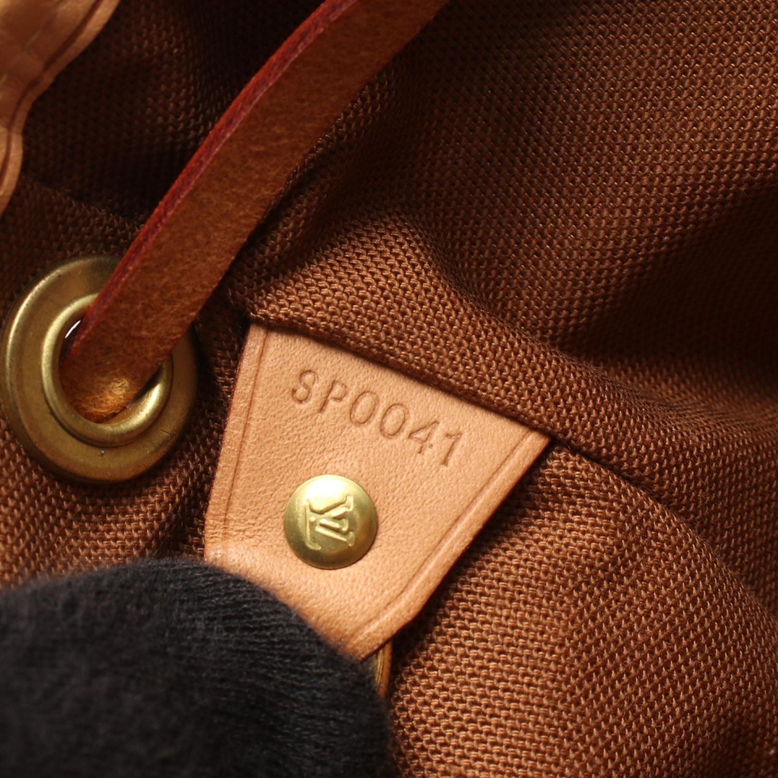 Louis Vuitton Backpack Mini Montsouris Canvas Leather — view 5