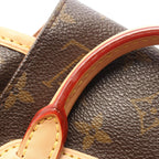 Louis Vuitton Backpack Mini Montsouris Canvas Leather — view 6