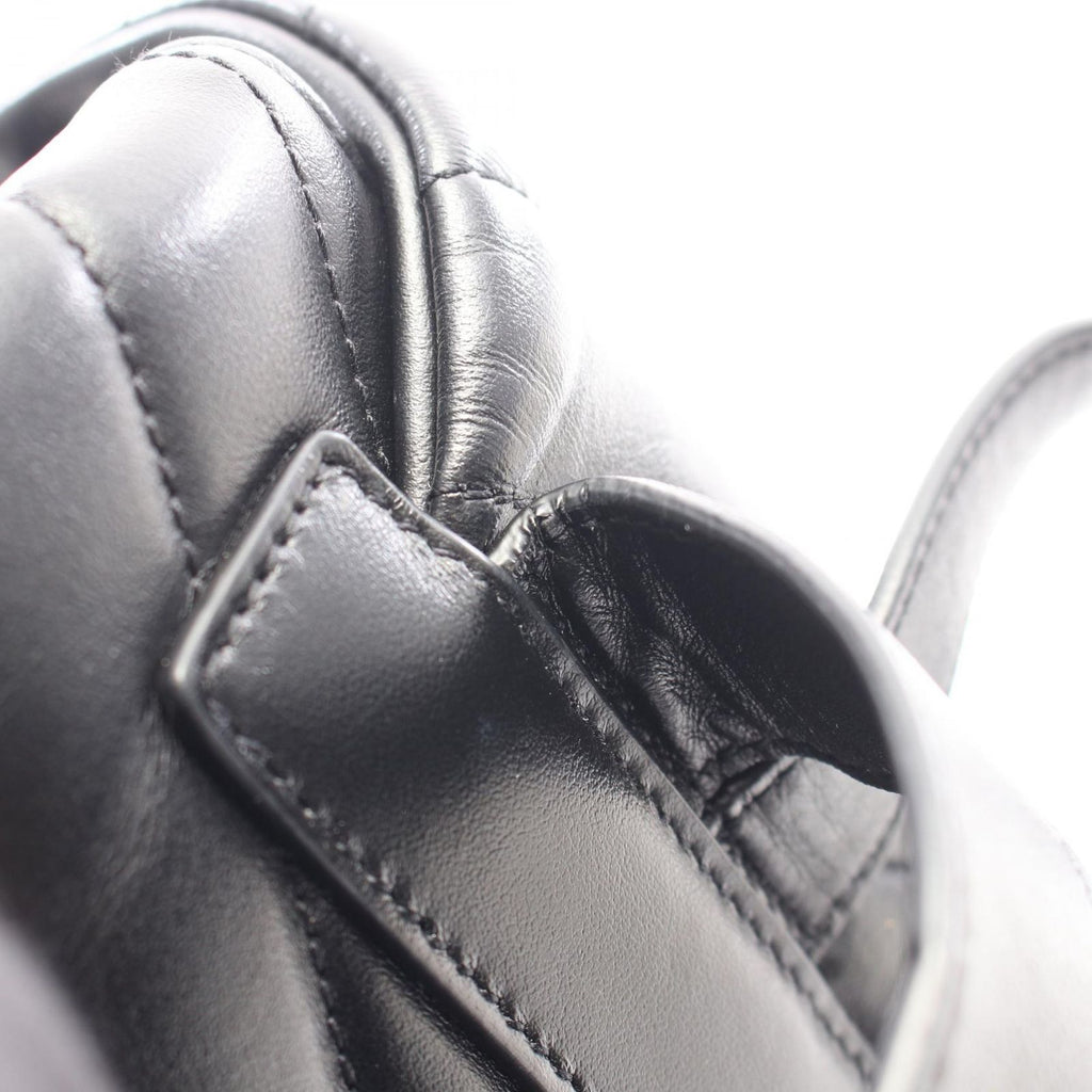 Saint Laurent Paris Backpack Loulou Black Leather Small — view 9