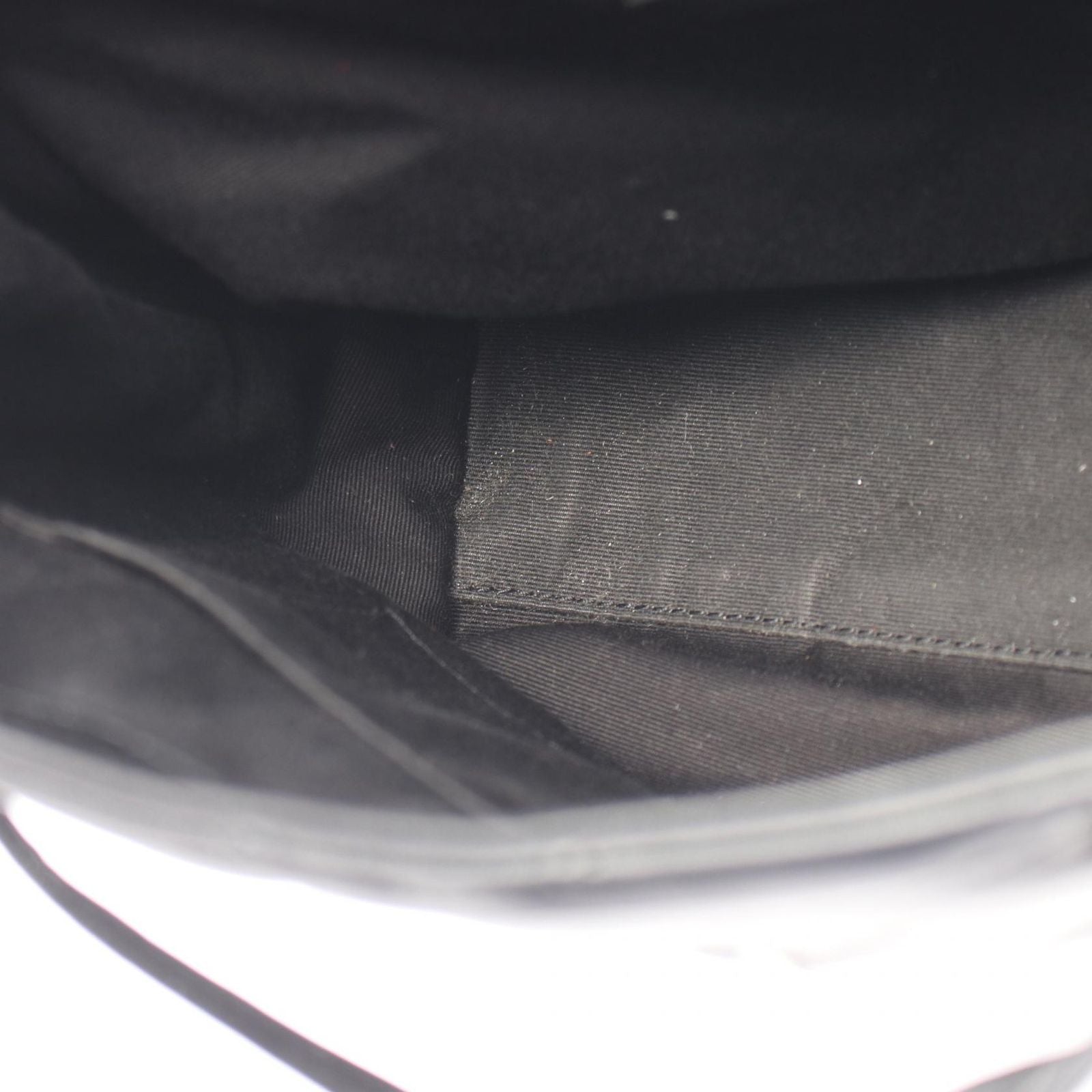 Saint Laurent Paris Backpack Loulou Black Leather Small — view 5