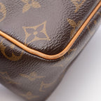 Louis Vuitton Shoulder Bag Viva City PM Canvas Leather — view 6