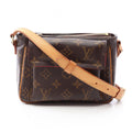 Louis Vuitton Shoulder Bag Viva City PM Canvas Leather