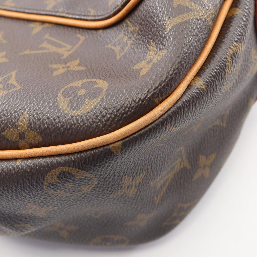 Louis Vuitton Shoulder Bag Galleria PM Canvas Leather — view 7
