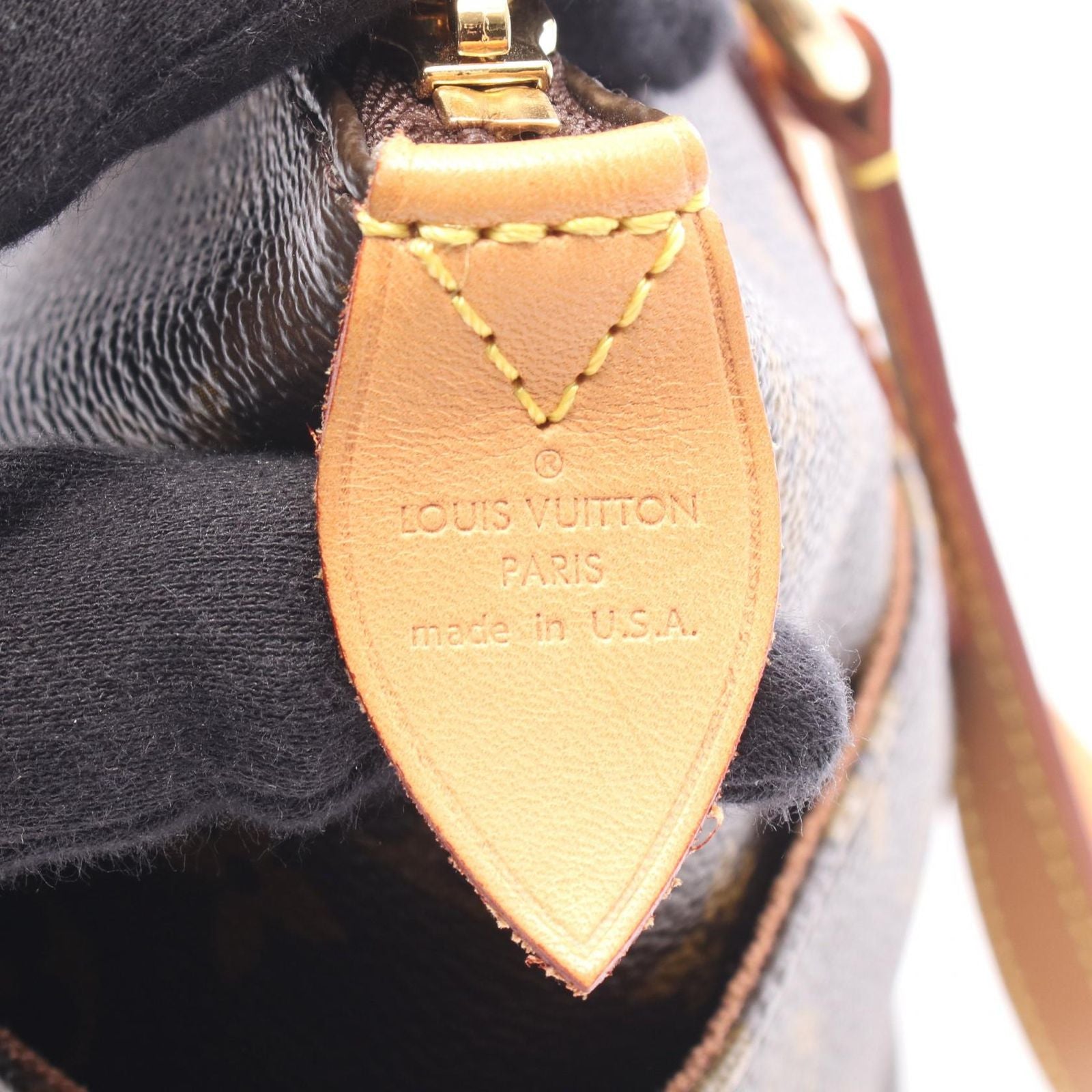 Louis Vuitton Tote Totally PM Canvas Leather — view 4