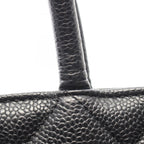 Chanel Tote Reissue Black Caviar Leather — view 7
