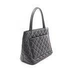 Chanel Tote Reissue Black Caviar Leather — view 2