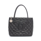 Chanel Tote Reissue Black Caviar Leather