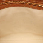 Celine Tote Small Vertical Cover 2-Way Natural Beige Canvas Leather — view 5