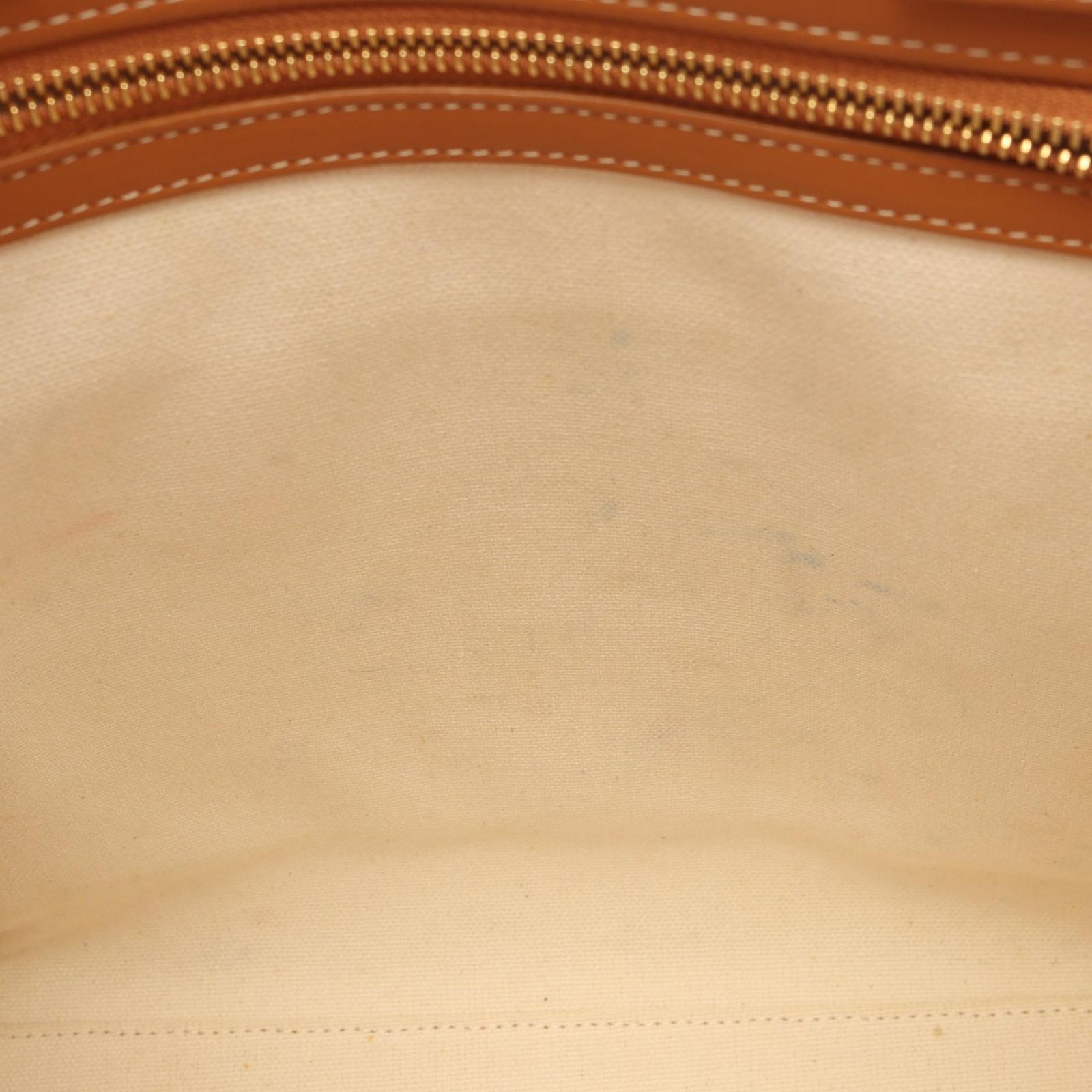Celine Tote Small Vertical Cover 2-Way Natural Beige Canvas Leather — view 5