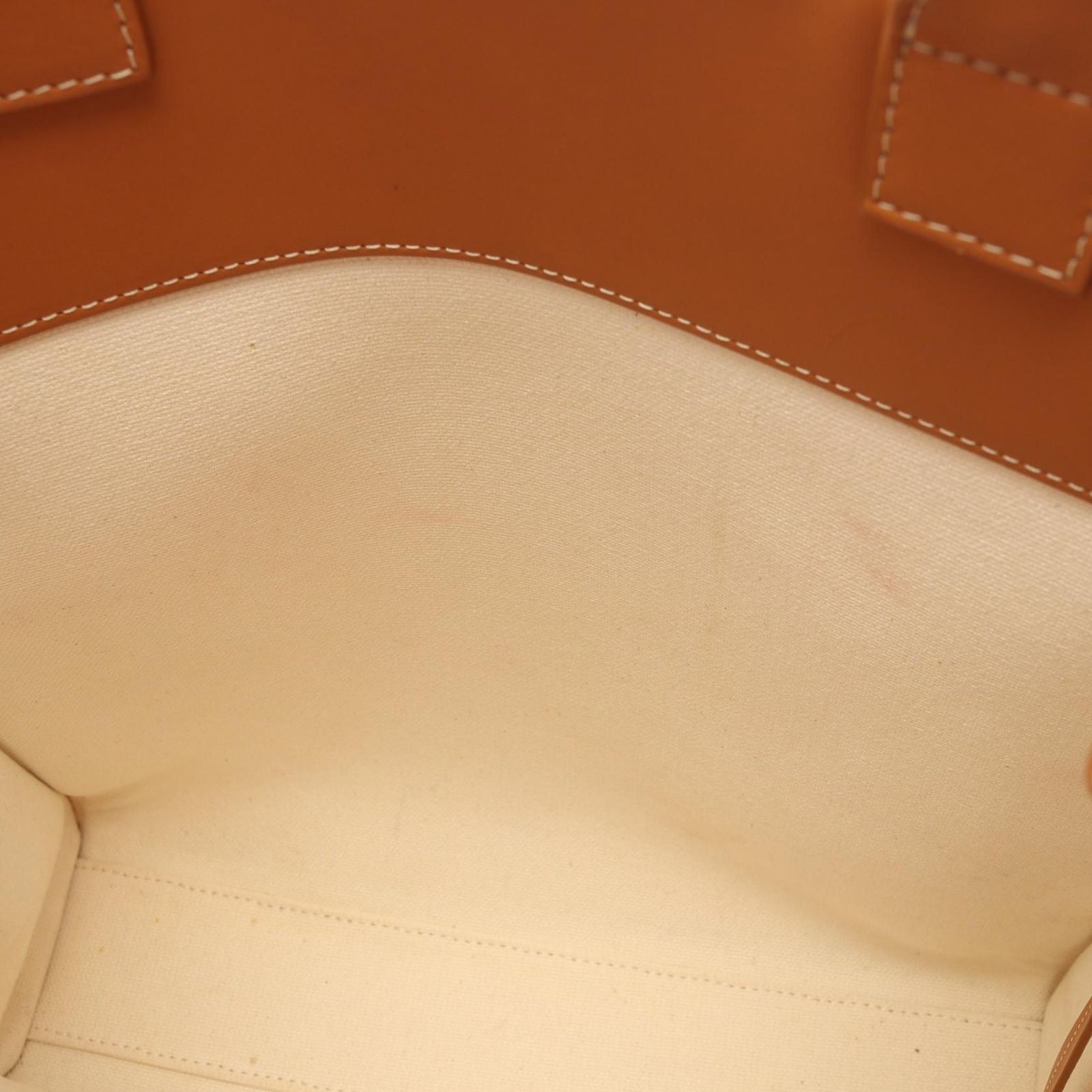 Celine Tote Small Vertical Cover 2-Way Natural Beige Canvas Leather — view 6