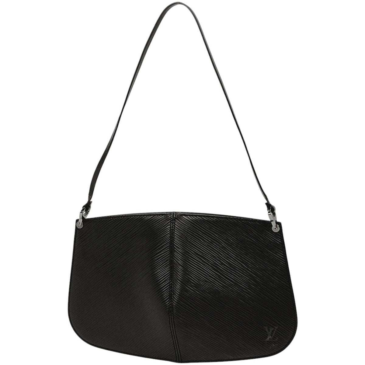 Louis Vuitton Pochette Demilune Shoulder Bag Epi Noir