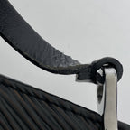 Louis Vuitton Pochette Demilune Shoulder Bag Epi Noir — view 4