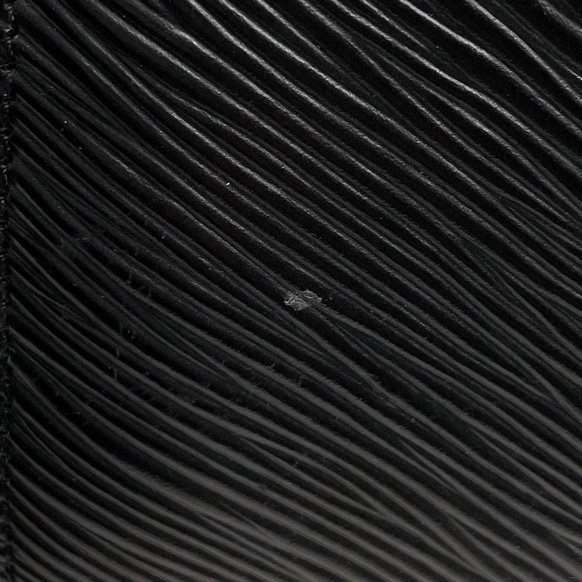 Louis Vuitton Pochette Demilune Shoulder Bag Epi Noir — view 3